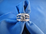 Modern Styled Diamond Ring 